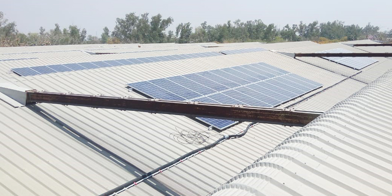 1 MWp at a Leading Automotive Company, Alwar, Rajasthan